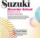 Suzuki Recorder School Vol 1 & 2 Cd Descant