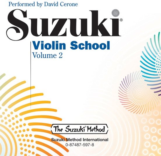Suzuki Violin School Vol 2 Cd Ceron