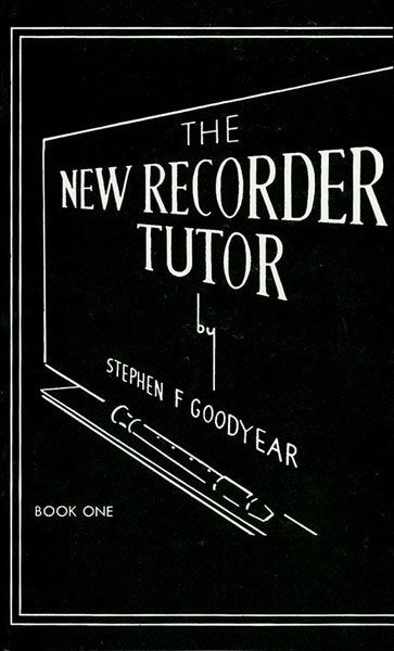 Goodyear - New Recorder Tutor Bk 1 Descant