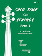 Solo Time for Strings Bk 4 Double Bass