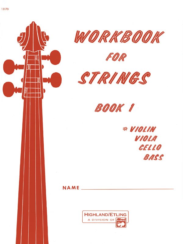 Workbook for Strings Bk 1 Violin