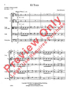 El Toro for String Orchestra So2 Sc/pts