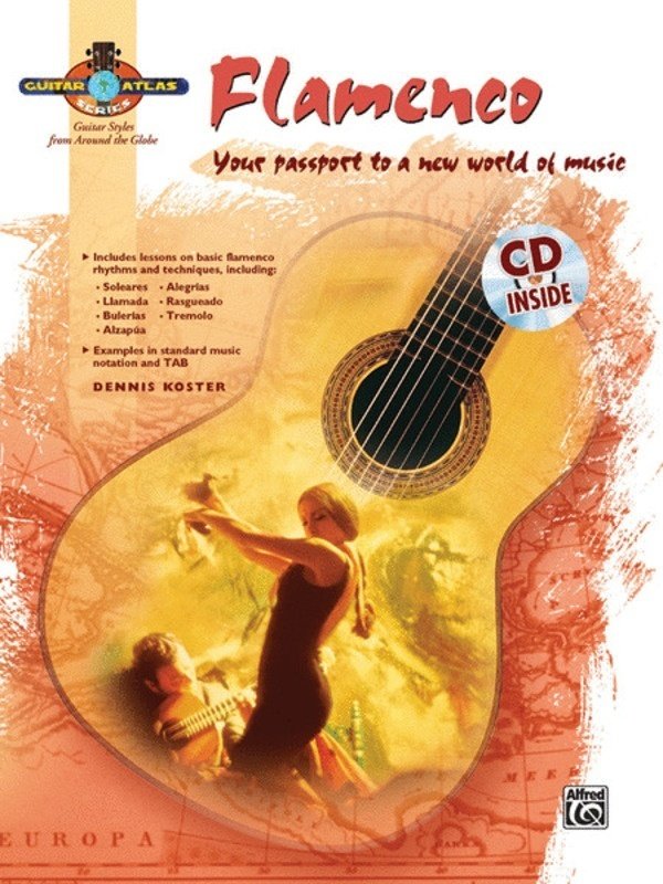 Guitar Atlas Flamenco Bk/ola