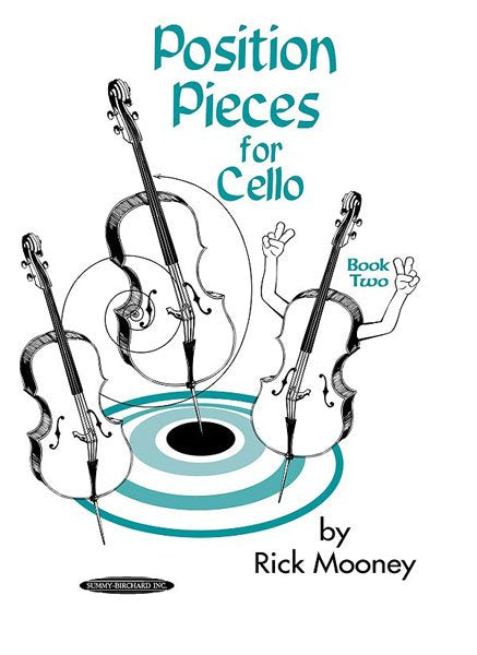 MOONEY - POSITION PIECES FOR CELLO BK 2