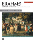 Brahms - Hungarian Dances Vol 1 Piano Duet