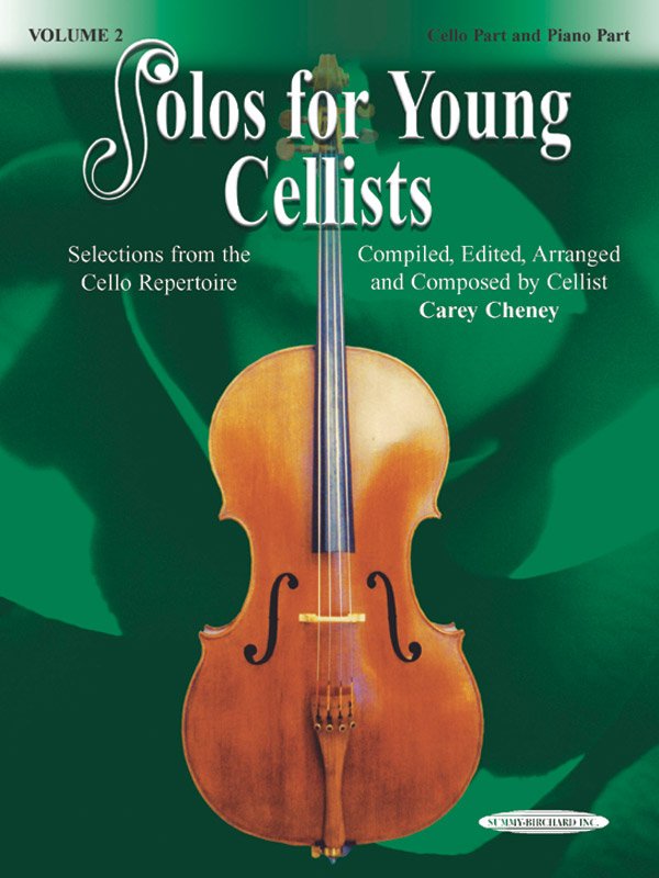 Solos for Young Cellists Vol 2 Cello/piano