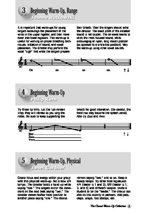 The Choral Warm up Collection
