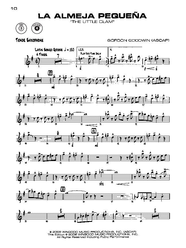Big Phat Band Playalong Tenor Saxophone Bk/cd