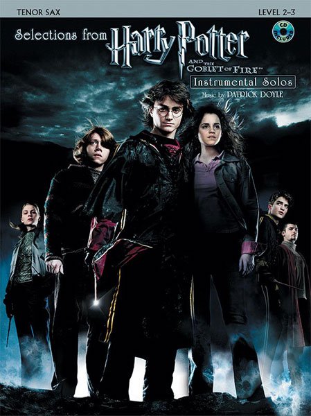 Harry Potter Goblet of Fire Tenor Sax Bk/cd