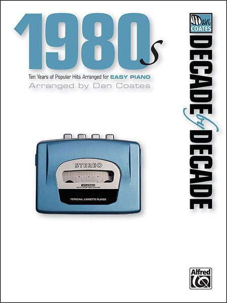 Decade by Decade 1980s Easy Piano Arr Coates
