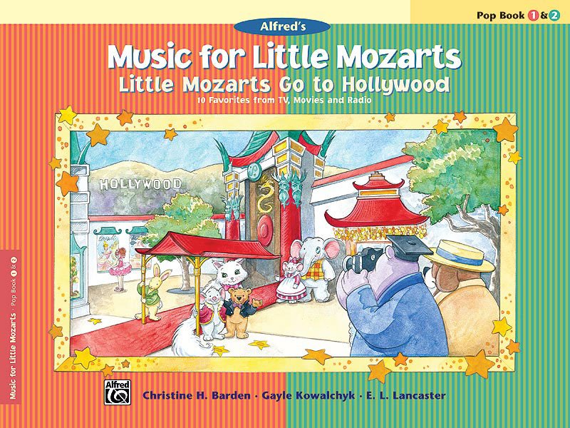 Little Mozarts Go to Hollywood Pop Bk 1 & 2