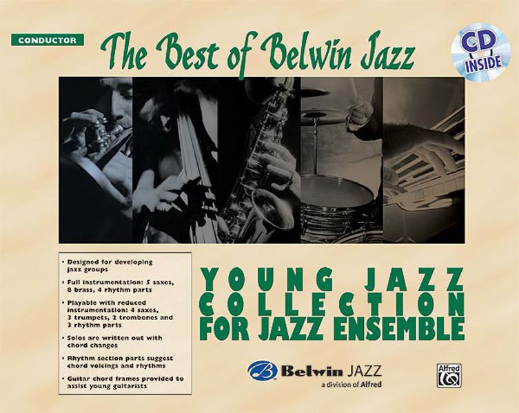 Best of Belwin Jazz Young Jazz Collection Condustor Bk/cd