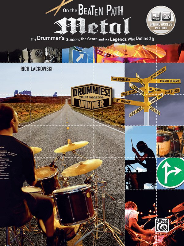 On the Beaten Path Metal Drummers Guide Bk/cd