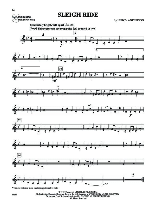 Easy Christmas Instrumental Solos French Horn Bk/cd