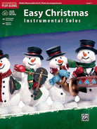 Easy Christmas Instrumental Solos Violin Bk/ola