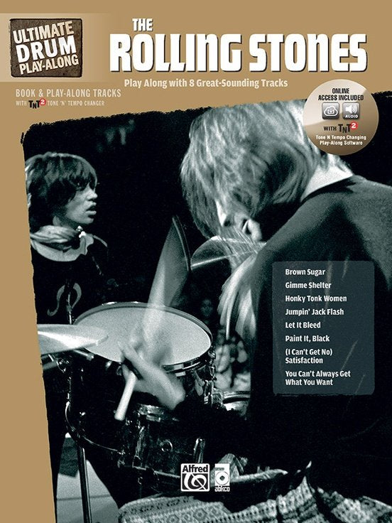 The Rolling Stones Ultimate Drums Playalong Bk/olm