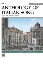 Anthology of Italian Song 17 & 18th Centuries Bk 1