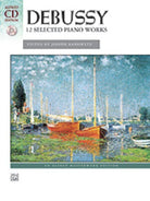 Debussy - 12 Selected Piano Works Bk/ola