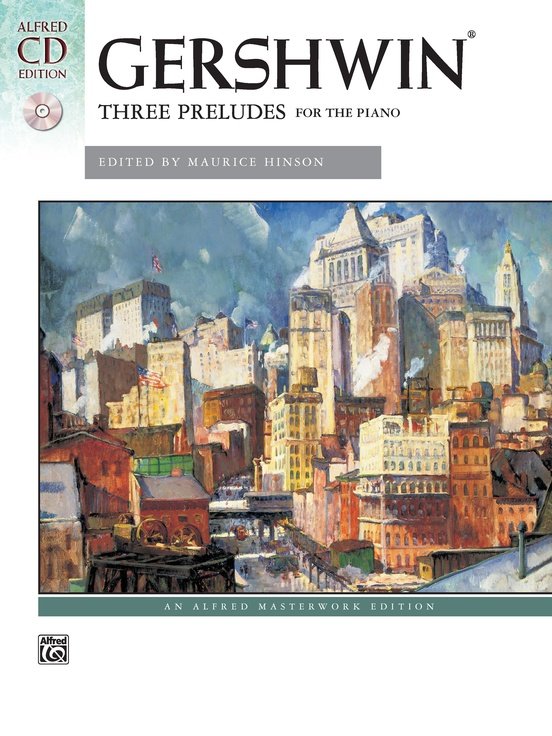 Gershwin - 3 Preludes for Piano Bk/cd