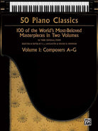 50 Piano Classics Vol 1 Composers A-G