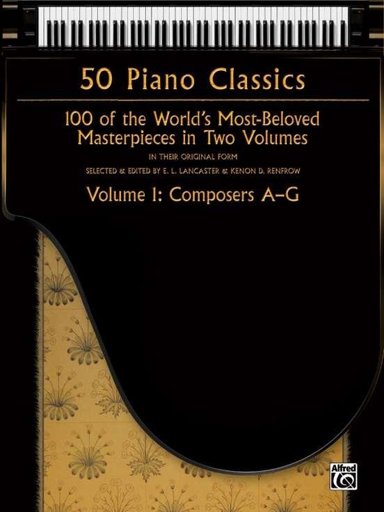 50 Piano Classics Vol 1 Composers A-G
