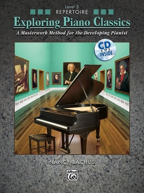 Exploring Piano Classics Repertoire Lev 5 Bk/cd