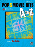 Pop & Movie Hits a to Z Easy Piano Arr Coates