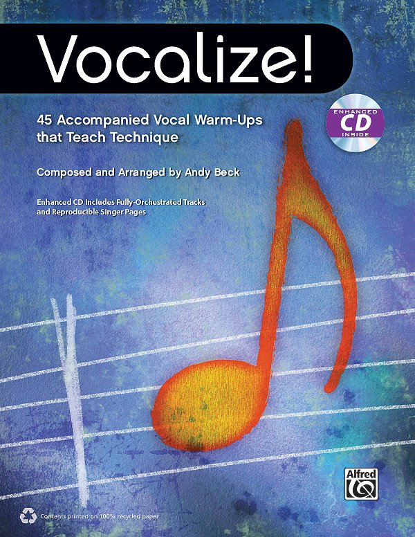 Vocalize! 1 45 Vocal Warm Ups Teach Technique Bk/ola