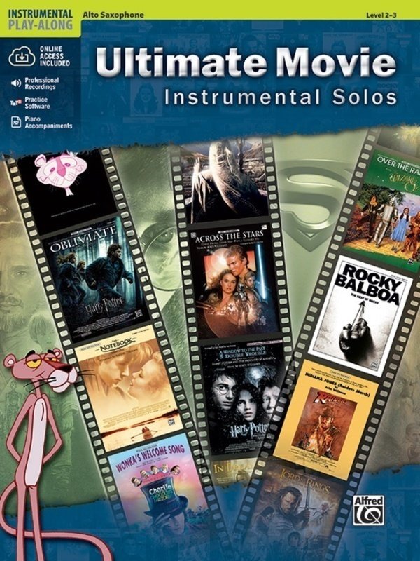 Ultimate Movie Instrumental Solos Alto Sax Bk/ola