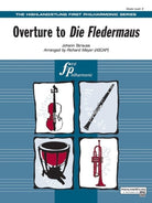 Strauss - Overture to Die Fledermaus Fo2 Sc/pts