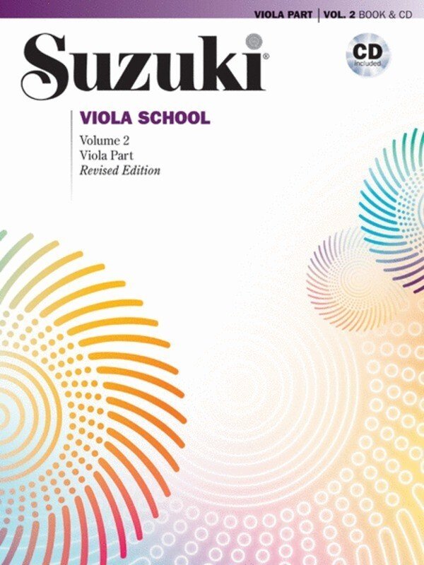 Suzuki Viola School Vol 2 Viola Part Bk/cd