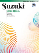 SUZUKI CELLO SCHOOL VOL 3 CELLO PART BK/CD