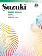 Suzuki Guitar School Vol 2 Guitar Part Bk/cd