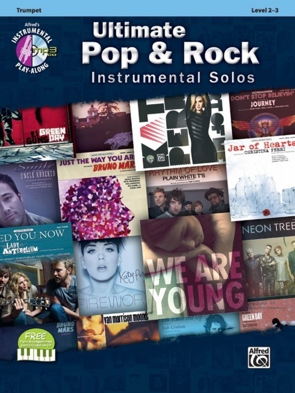 Ultimate Pop & Rock Instrumental Solos Trumpet Bk/cd