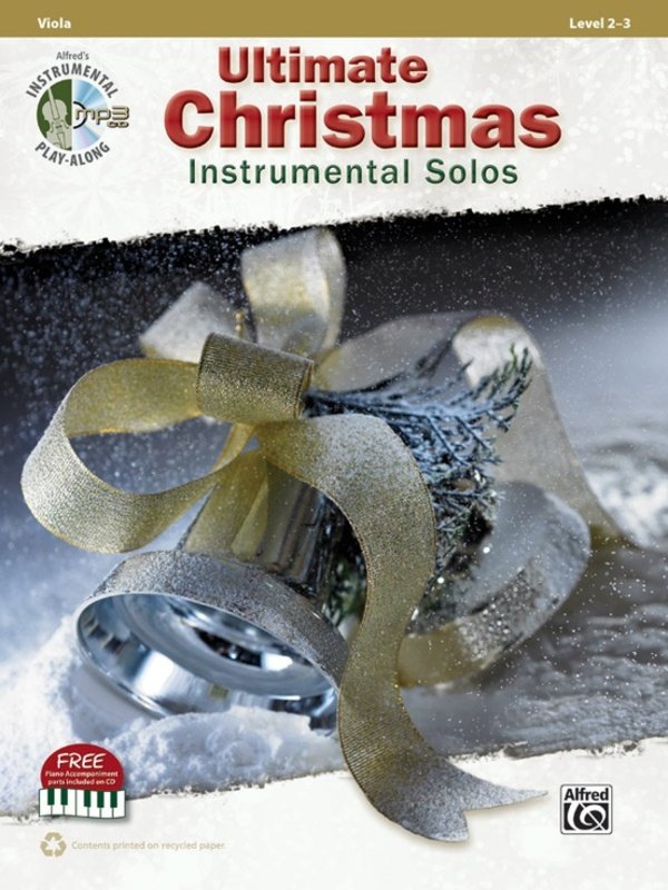 Ultimate Christmas Instrumental Solos Viola Bk/ola