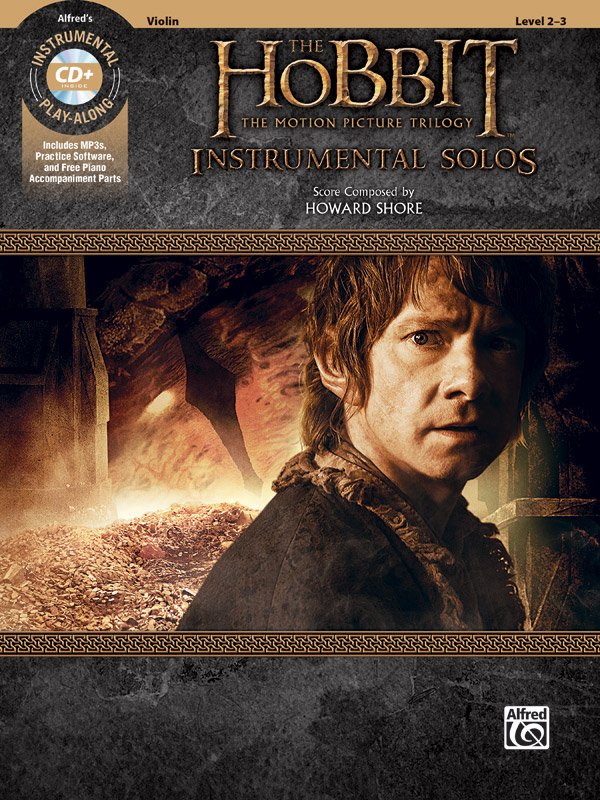 The Hobbit Instrumental Solos Violin Bk/ola