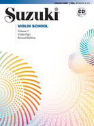 SUZUKI VIOLIN SCHOOL VOL 7 VIOLIN PART BK/CD