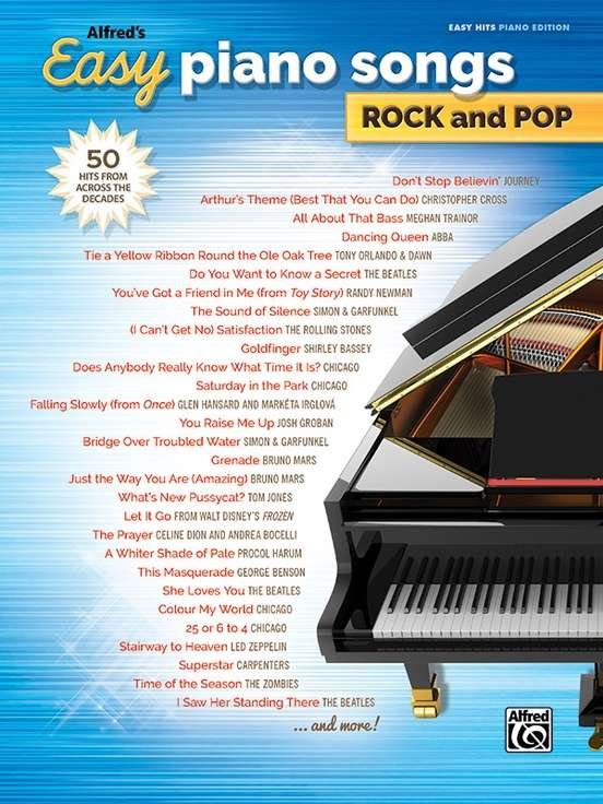 Alfreds Easy Piano Songs Rock and Pop