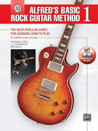 Alfreds Basic Rock Guitar Method 1 Bk/ola
