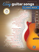 Alfreds Easy Guitar Songs Classic Rock Easy Guitar Tab