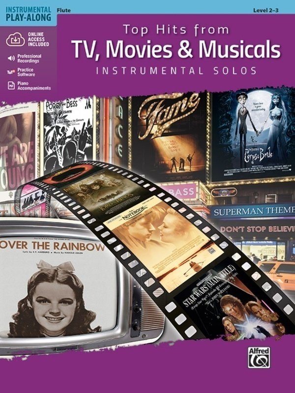 Top Hits From Tv Movies & Musicals Flute Bk/ola