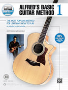 ALFREDS BASIC GUITAR METHOD 1 BK/OLA 3RD EDITION