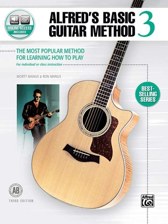 Alfreds Basic Guitar Method 3 Bk/ola 3rd Edition