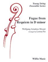 Fugue From Requiem in D Minor String Orchestra So4 Sc/pts