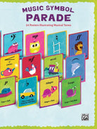 Music Symbol Parade 24 Posters Illustrating Musical Terms