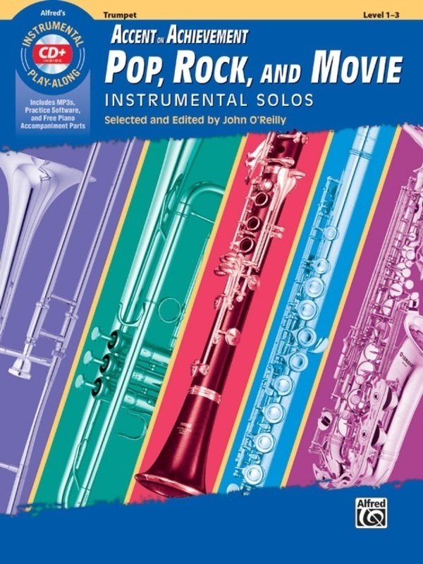 Accent on Achievement Pop Rock Movie Trumpet Bk/cd
