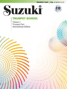 Suzuki Trumpet School Vol 1 Trumpet Part Bk/cd