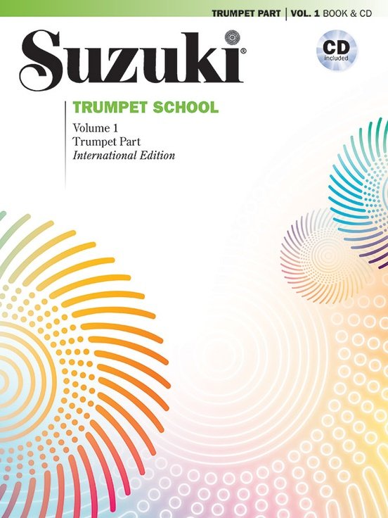 Suzuki Trumpet School Vol 1 Trumpet Part Bk/cd