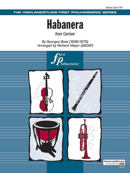 Bizet - Habanera From Carmen Fo2.5 Sc/pts