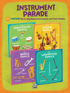 Instrument Parade 24 Posters Illustrating Musical Instrument